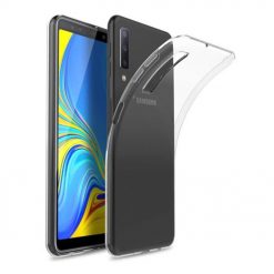 Transparentný silikónový kryt Ultra Slim 0,5mm – Samsung Galaxy A7 2018 (A750)
