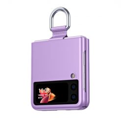 Plastový kryt Keychain case fialový – Samsung Galaxy Z Flip 3