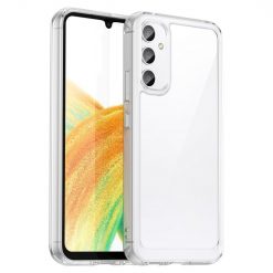 Ochranný kryt Colorful Acrylic case transparentný – Samsung Galaxy A34 5G
