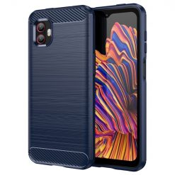 Zadný kryt Carbon modrý – Samsung Galaxy Xcover6 Pro (Xcover 6 Pro)