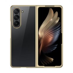 Ochranný kryt Colorful Acrylic case zlatý – Samsung Galaxy Z Fold 5