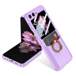 Kryt GKK Card Case fialový – Samsung Galaxy Z Flip 6 / Z Flip 7 FE