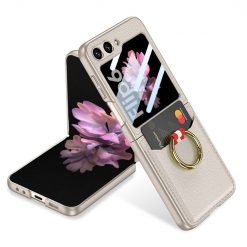 Kryt GKK Card Case sivý – Samsung Galaxy Z Flip 6 / Z Flip 7 FE