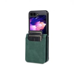 Peňaženkové puzdro AZNS Dream zelené – Samsung Galaxy Z Flip 6 / Z Flip 7 FE