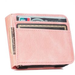 Peňaženkové puzdro Storm Leather case ružové – Samsung Galaxy Z Flip 6 / Z Flip 7 FE