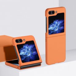 Plastový kryt Magic Color Case oranžový – Samsung Galaxy Z Flip 6 / Z Flip 7 FE