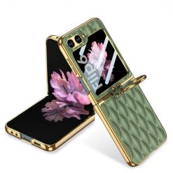 Kryt GKK Fashion Case zelený – Samsung Galaxy Z Flip 6 / Z Flip 7 FE