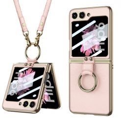Kryt GKK Strap case ružový – Samsung Galaxy Z Flip 6 / Z Flip 7 FE