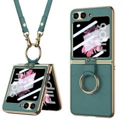 Kryt GKK Strap case zelený – Samsung Galaxy Z Flip 6 / Z Flip 7 FE
