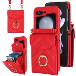 Peňaženkové puzdro Arrow Card case červené – Samsung Galaxy Z Flip 6 / Z Flip 7 FE