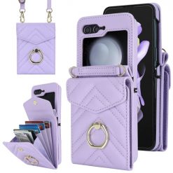 Peňaženkové puzdro Arrow Card case fialové – Samsung Galaxy Z Flip 6 / Z Flip 7 FE