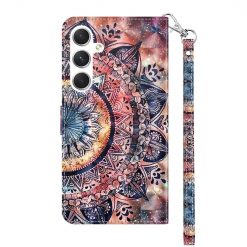 Krytos | Samsung Galaxy A16 4G/5G Knižkové puzdro Trendy Cross case Vesmírna mandala | Krytos