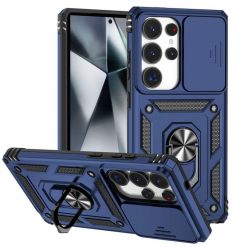 Odolný kryt CamCover Armor modrý – Samsung Galaxy S25 Ultra