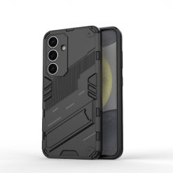 Odolný Kryt Punk armor case čierny – Samsung Galaxy S25
