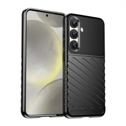 Odolný kryt Thunder Armor čierny – Samsung Galaxy S25