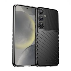Odolný kryt Thunder Armor čierny – Samsung Galaxy S25+ (S25 Plus)