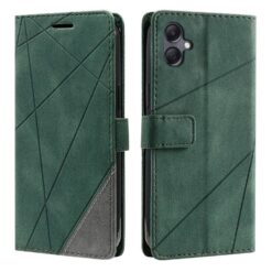 Knižkové puzdro Rhombus zelené – Samsung Galaxy A06