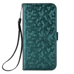 Peňaženkové puzdro Honeycomb Dot Texture Case zelené – Samsung Galaxy A06
