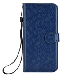 Peňaženkové puzdro Honeycomb Dot Texture Case modré – Samsung Galaxy Xcover 7 Pro
