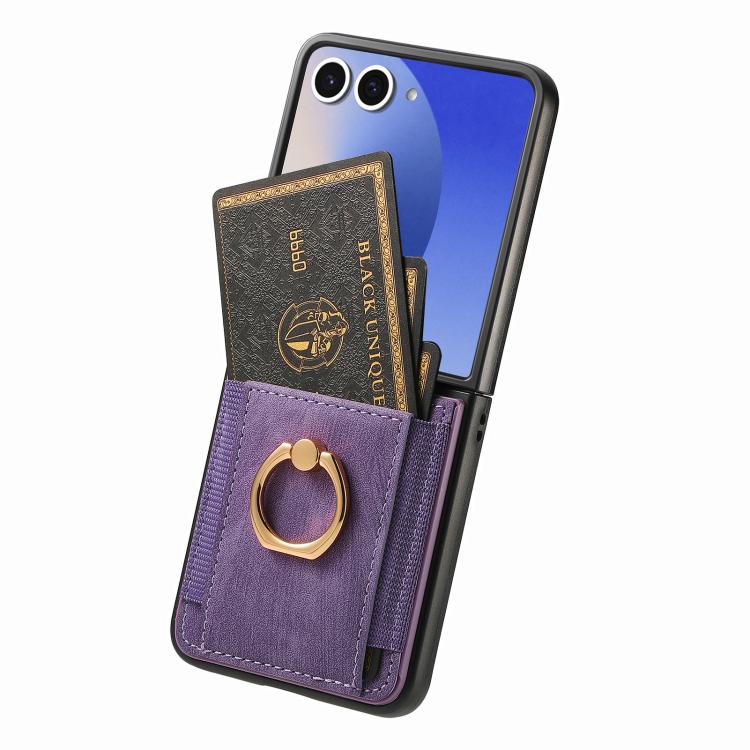 Kryt Pouch Case fialový – Samsung Galaxy Z Flip 7 | Krytos Krytos | Kryt Pouch Case fialový – Samsung Galaxy Z Flip 7 | Krytos