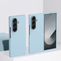 Plastový kryt Magic Color Case bledomodrý – Samsung Galaxy Z Fold 7
