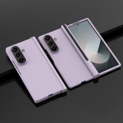 Plastový kryt Solid Color Case ružový – Samsung Galaxy Z Fold 7
