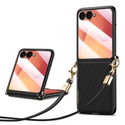 Zadný kryt Sulada čierny – Samsung Galaxy Z Flip 7