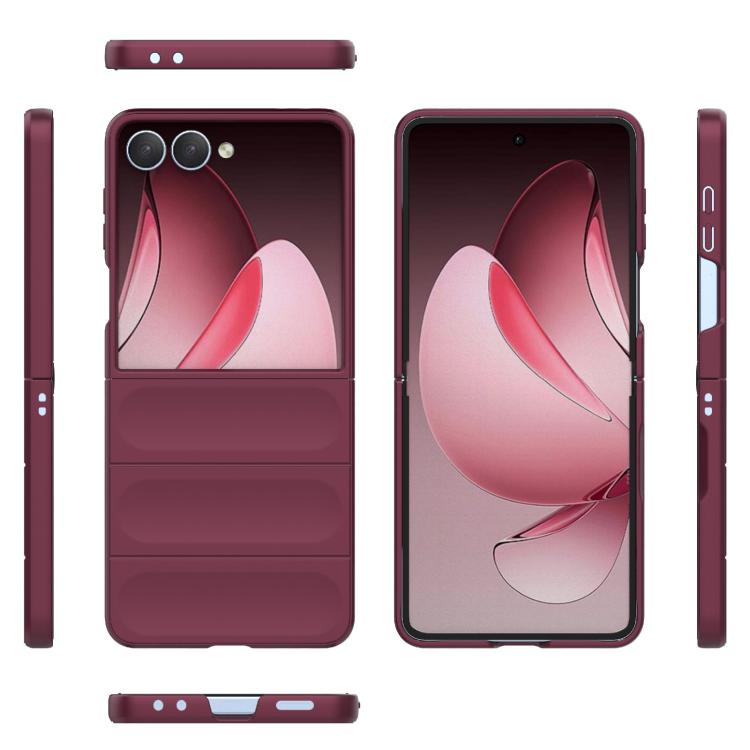 Odolný kryt Magic Shield bordový – Samsung Galaxy Z Flip 7 | Krytos Krytos | Odolný kryt Magic Shield bordový – Samsung Galaxy Z Flip 7 | Krytos