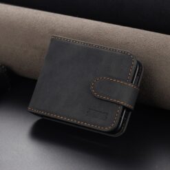 Peňaženkové puzdro AZNS Dream čierne – Samsung Galaxy Z Flip 7