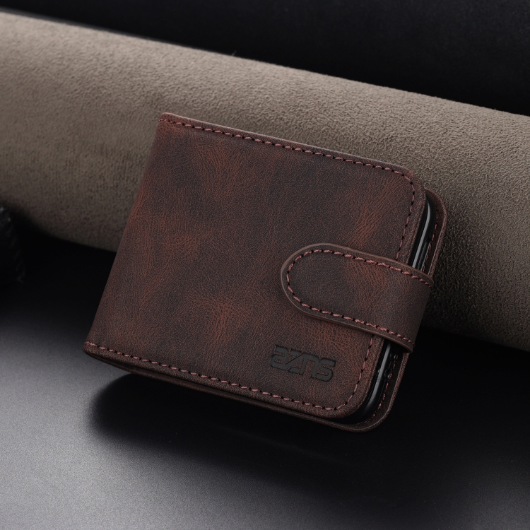 Peňaženkové puzdro AZNS Dream hnedé – Samsung Galaxy Z Flip 7 | Krytos Krytos | Peňaženkové puzdro AZNS Dream hnedé – Samsung Galaxy Z Flip 7 | Krytos