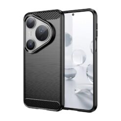 Krytos | Zadný Kryt Carbon čierny – Huawei Pura 80 Ultra | Krytos
